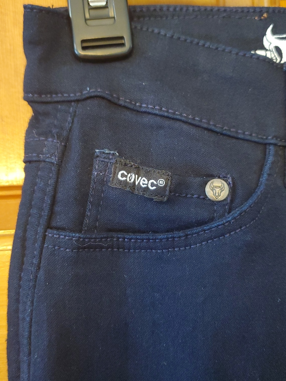 Bull-it Jeans Fury Womens Motorcycle Jeggings With Pads SP120 Lite in Dark Blue - Picture 5 of 9
